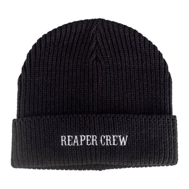 Reaper Crew Adult Black Beanie Hat